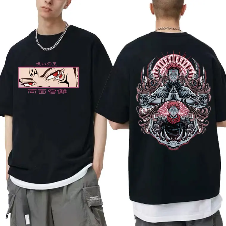 Jujutsu Kaisen Sukuna Unisex Short Sleeve T shirt - Evangelion Store
