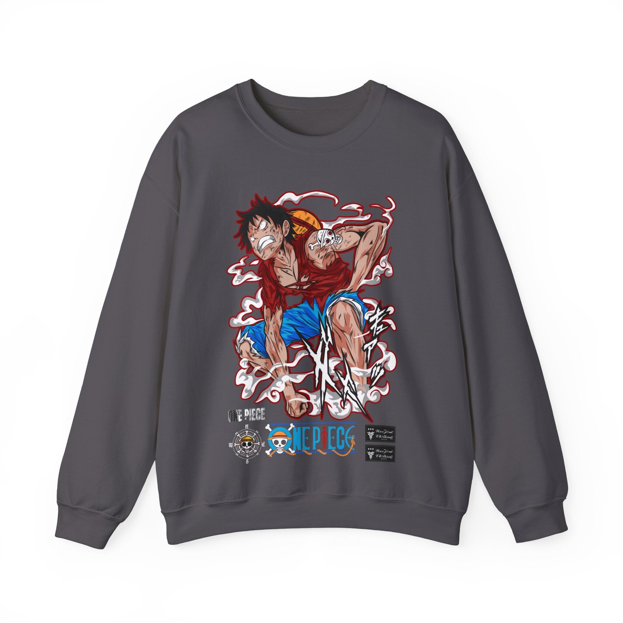 Luffy Gear 3 One Piece Manga Sweatshirt - Evangelion Store