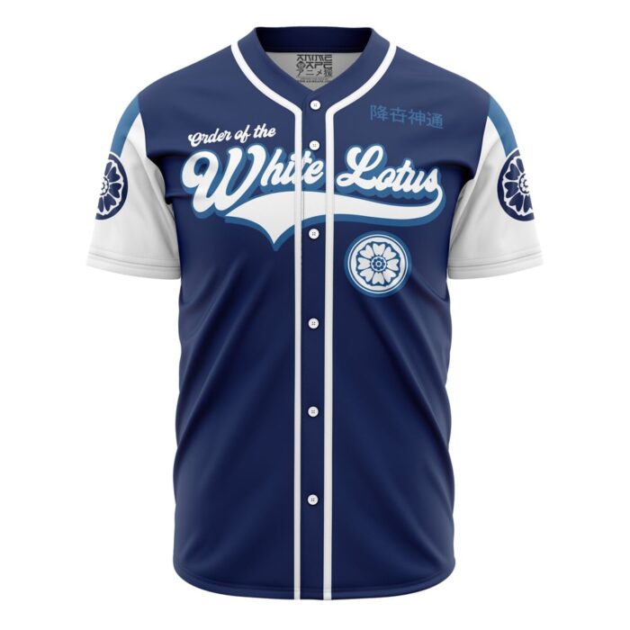 White Lotus Avatar Baseball Jersey - Evangelion Store
