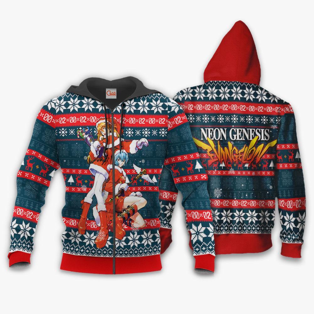Ugly Christmas Sweater Anime Xmas Sweatshirt Ugly Christmas Sweater   TeeNavi