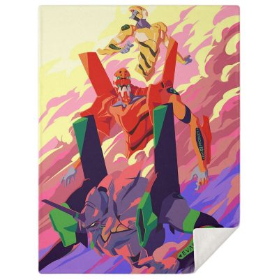 42df502f914fbe29979f8b14a238b16d blanket vertical flat flat extralarge - Evangelion Store