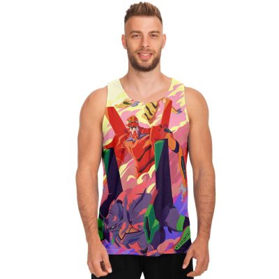 4a14b5ddb1914cf94bba533332a8f621 tankTop male front - Evangelion Store
