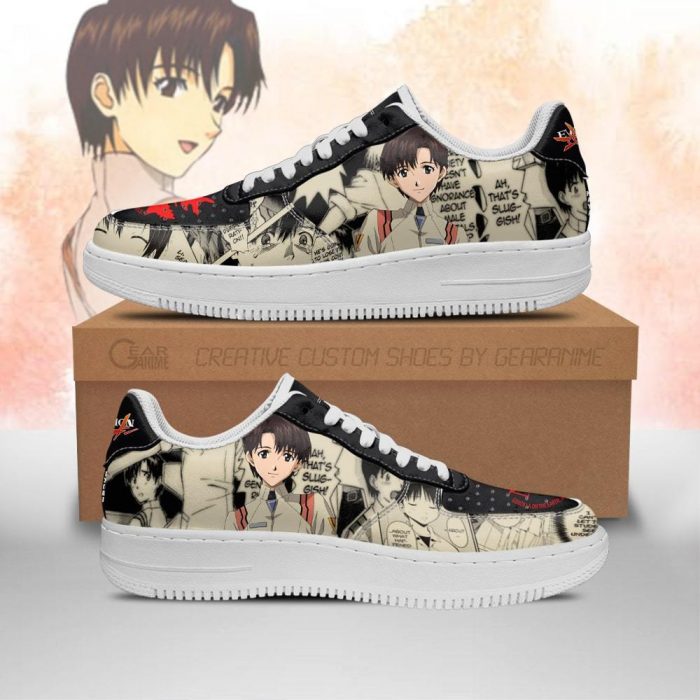 evangelion maya ibuki air force sneakers neon genesis evangelion shoes gearanime - Evangelion Store