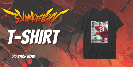 evangelion t-shirts - evangelion merchandise