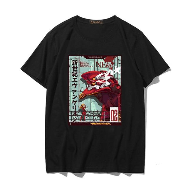 T shirt evangelion hot sale