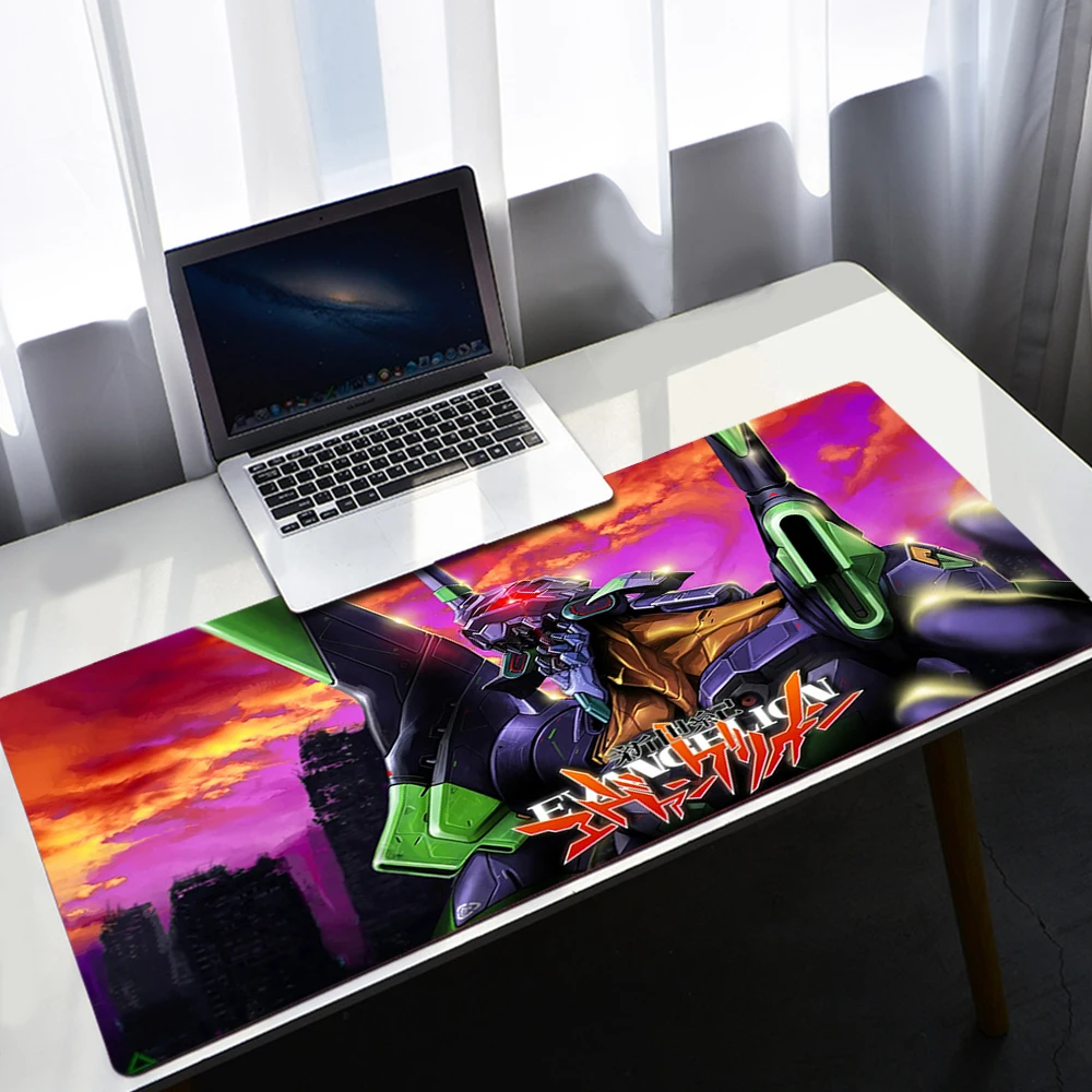 E Evangelion Desk Mat Xxl Gaming Mouse Pad Mause Large Anime Gamer Accessories Pads Protector Mousepad 1 - Evangelion Store