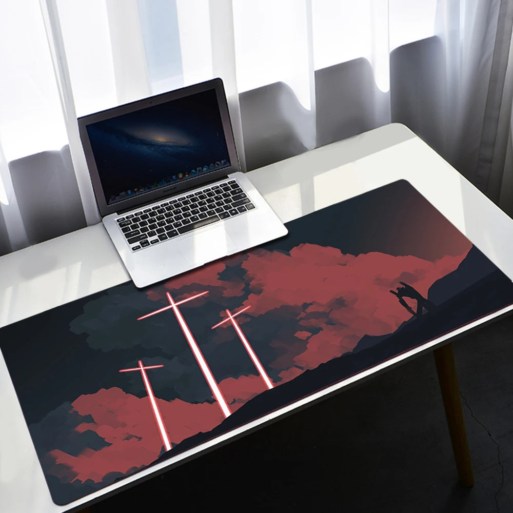 E Evangelion Desk Mat Xxl Gaming Mouse Pad Mause Large Anime Gamer Accessories Pads Protector Mousepad 15 - Evangelion Store