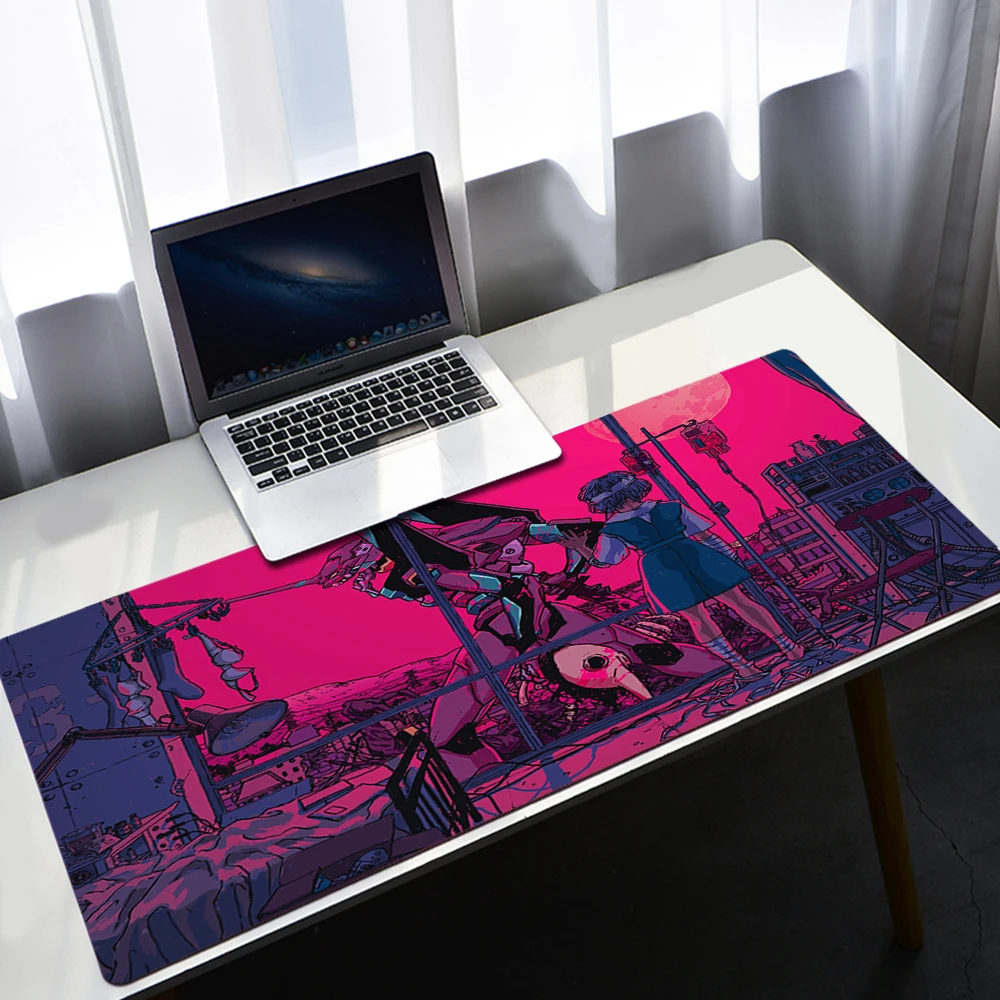 E Evangelion Desk Mat Xxl Gaming Mouse Pad Mause Large Anime Gamer Accessories Pads Protector Mousepad 7 - Evangelion Store