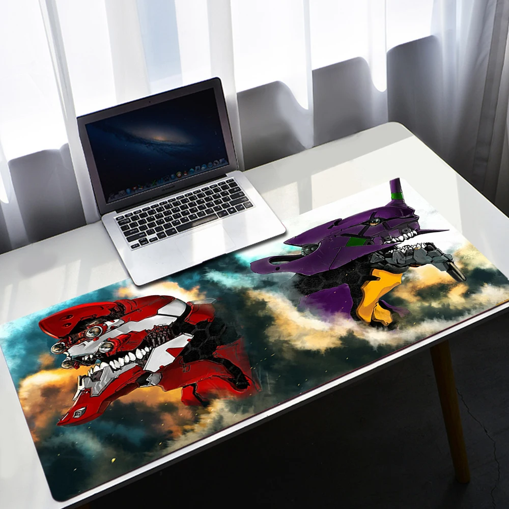 E Evangelion Desk Mat Xxl Gaming Mouse Pad Mause Large Anime Gamer Accessories Pads Protector Mousepad 8 - Evangelion Store