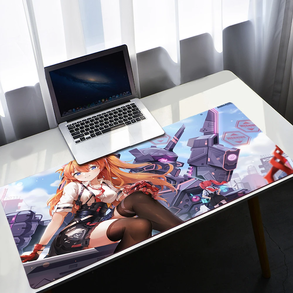 E Evangelion Desk Mat Xxl Gaming Mouse Pad Mause Large Anime Gamer Accessories Pads Protector Mousepad - Evangelion Store