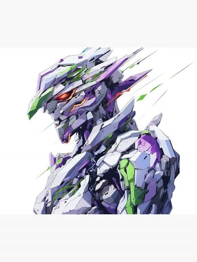 Eva Unit-01: Neon Elegance Tapestry Official Cow Anime Merch