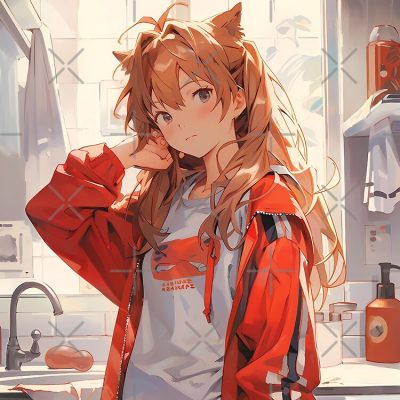Asuka Langley Soryu The Bold And Brilliant In Neon Genesis Evangelion Tote Bag Official Cow Anime Merch