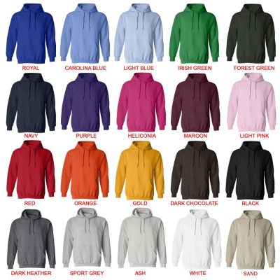 hoodie color chart 1 - Evangelion Store