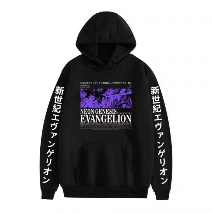 Neon Genesis Evangelion Hoodie Evangelion Merchandise