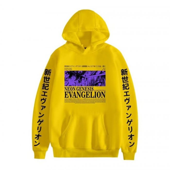 Neon Genesis Evangelion Hoodie Evangelion Merchandise