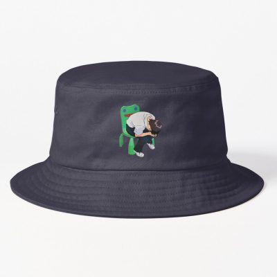 Shinji Ikari In The Froggy Chair Bucket Hat Official Cow Anime Merch