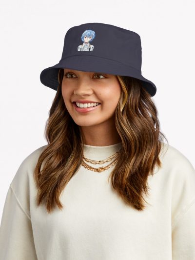 Rei Inspired Anime Bucket Hat Official Cow Anime Merch