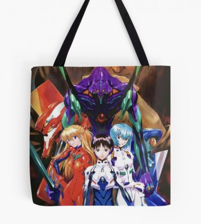 Neon Genesis Evangelion Tote Bag Official Cow Anime Merch