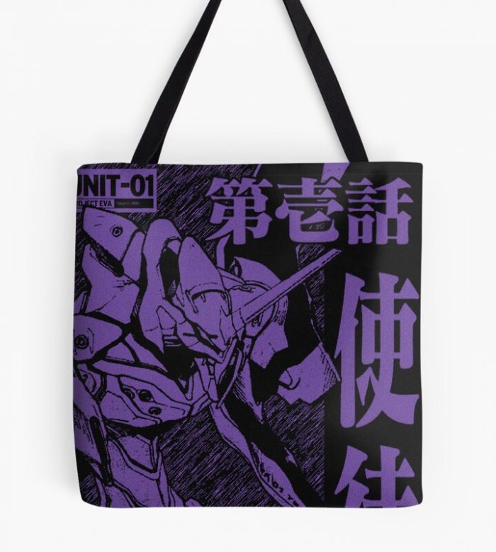 Eva Unit 01 Neon Genesis Evangelion Tote Bag Evangelion Merchandise