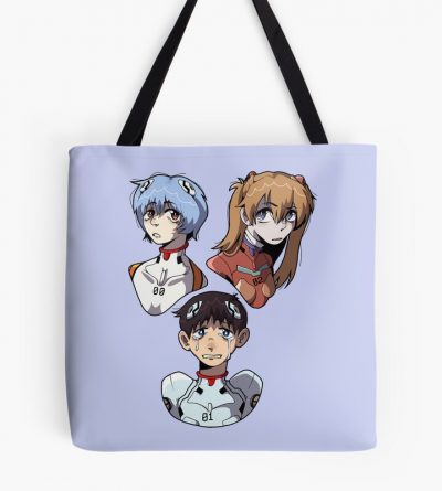 Evangelion Trio Tote Bag Official Cow Anime Merch