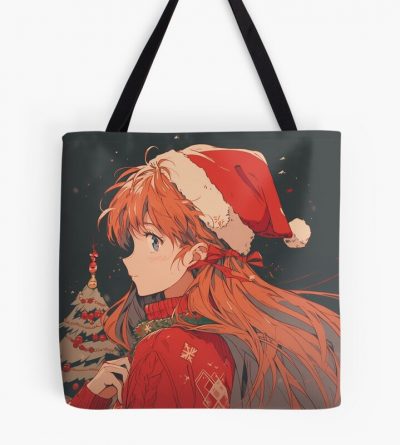 Asuka Christmas Tote Bag Official Cow Anime Merch