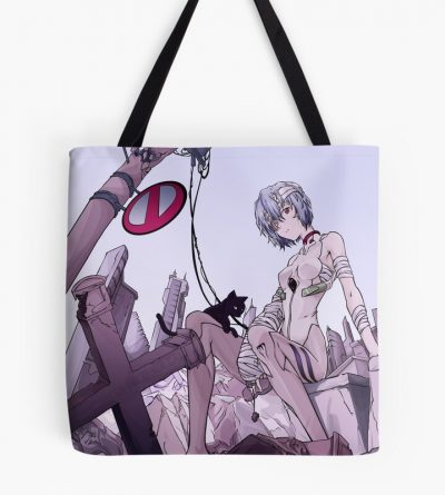 Rei Ayanami Nge Tote Bag Official Cow Anime Merch