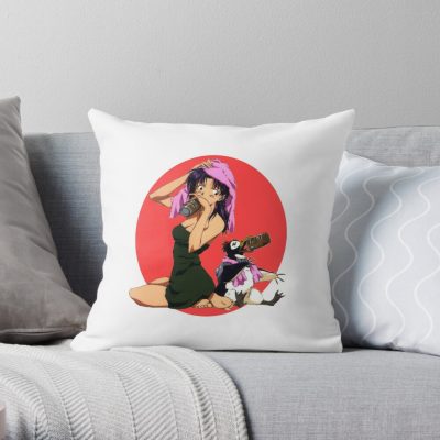 One More Final. Throw Pillow Official Cow Anime Merch