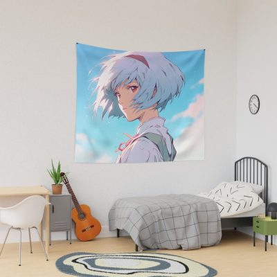 Rei Ayanami Tapestry Official Cow Anime Merch