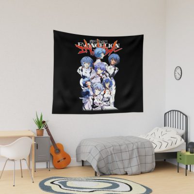 Rei Ayanami Evangelion Classic Tapestry Official Cow Anime Merch