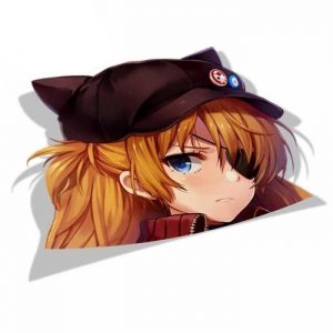 Evangelion Asuka Langley Sohryu Car Sticker