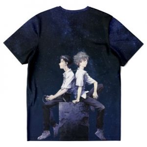 Evangelion Kaworu Nagisa & Shinji Ikari T-shirt