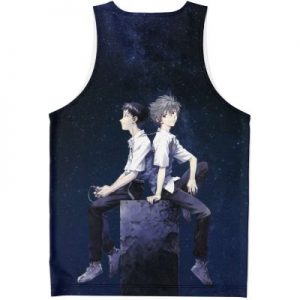 Evangelion Kaworu Nagisa & Shinji Ikari Tank Top