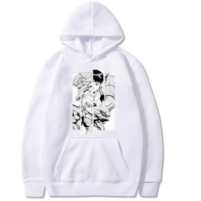 Neon Genesis Evangelion Manga Pullover Hoodie