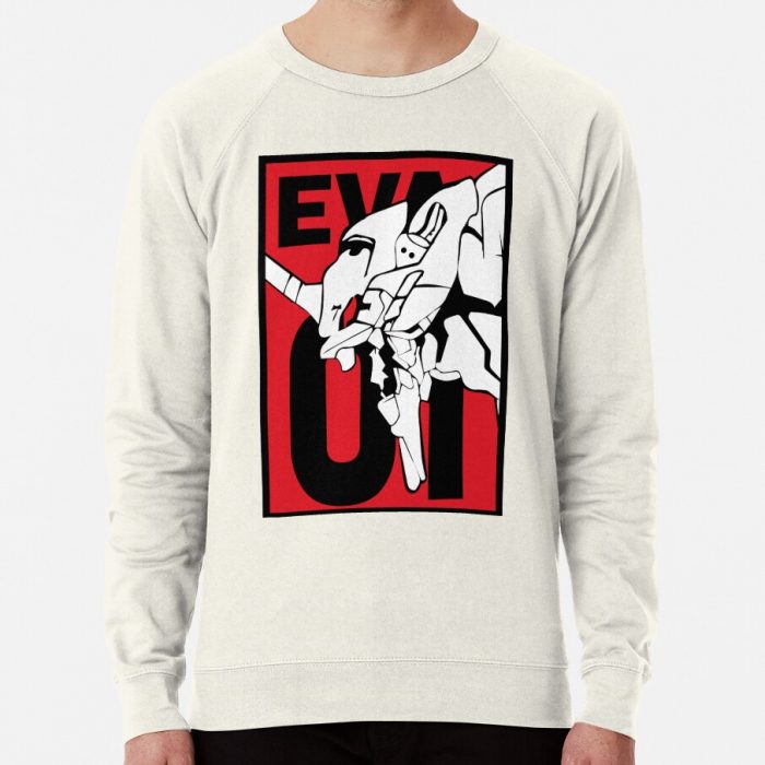 ssrcolightweight sweatshirtmensoatmeal heatherfrontsquare productx1000 bgf8f8f8 11 - Evangelion Store