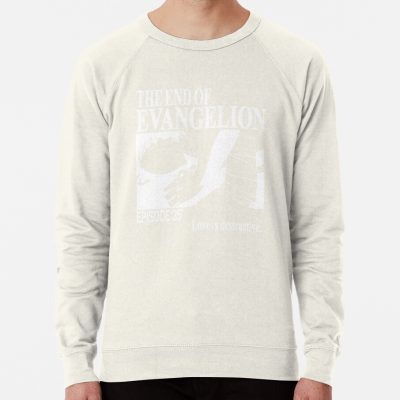 ssrcolightweight sweatshirtmensoatmeal heatherfrontsquare productx1000 bgf8f8f8 2 - Evangelion Store